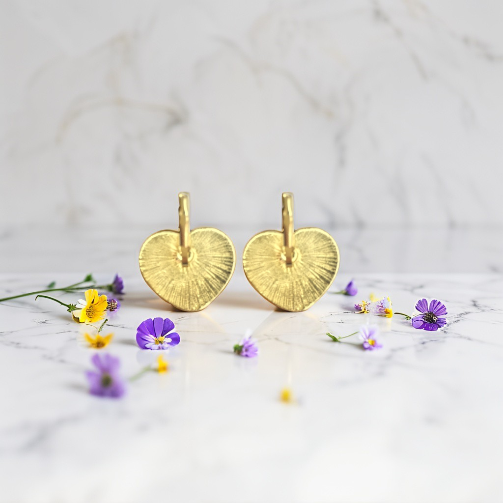 Golden Love Earrings
