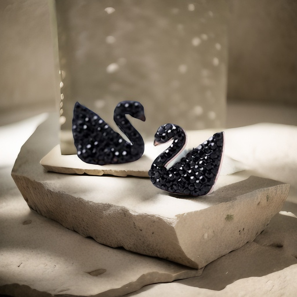 Black Birds Pendants