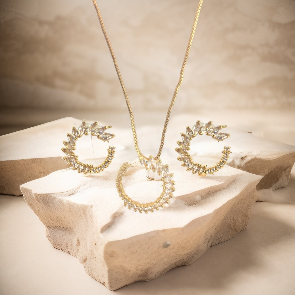 Crystal Round Pendants